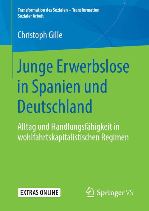 Book cover of Junge Erwerbslose in Spanien und Deutschland