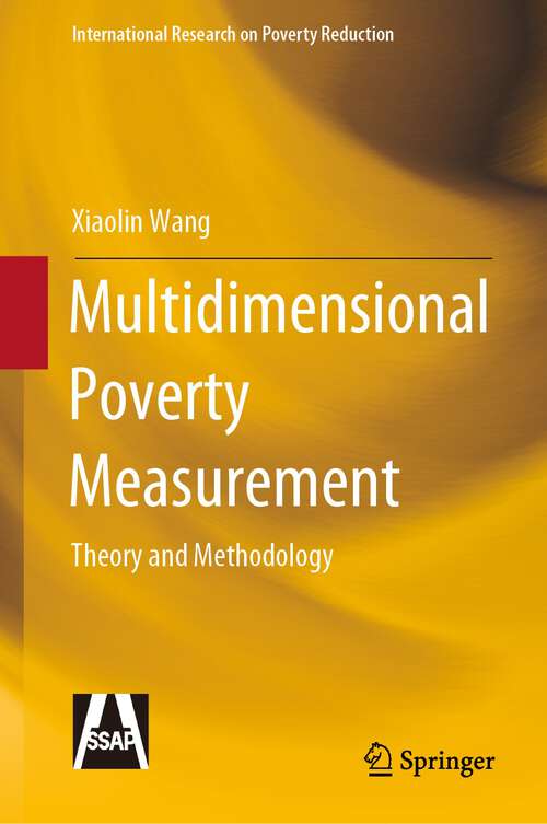 Book cover of Multidimensional Poverty Measurement: Theory and Methodology (1st ed. 2022) (International Research on Poverty Reduction)
