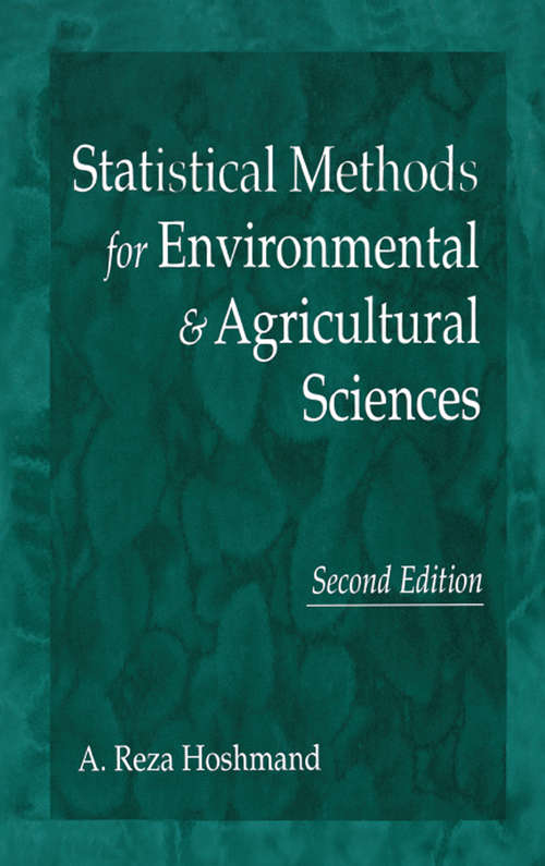 Book cover of Statistical Methods for Environmental and Agricultural Sciences (2)