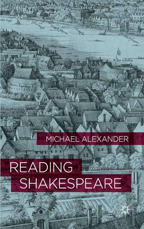 Book cover of Reading Shakespeare (2012)