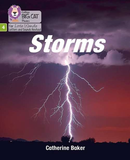 Book cover of Storms (PDF): Phase 4 (Collins Big Cat)