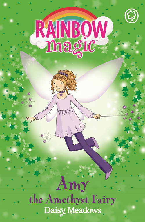 Book cover of Amy the Amethyst Fairy: The Jewel Fairies Book 5 (Rainbow Magic)