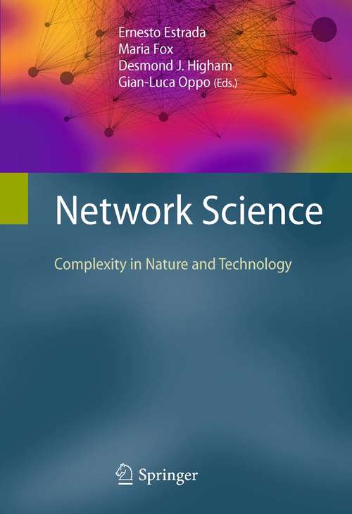 Book cover of Network Science: Complexity in Nature and Technology (2010)