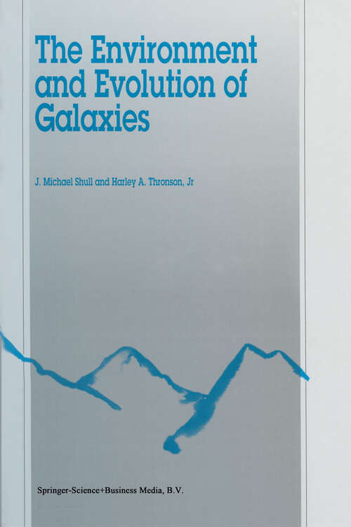 Book cover of The Environment and Evolution of Galaxies (1993) (Astrophysics and Space Science Library #188)