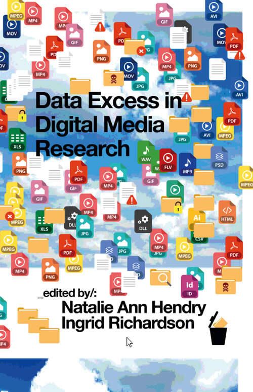 Book cover of Data Excess in Digital Media Research