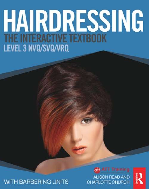 Book cover of Hairdressing: The Interactive Textbook