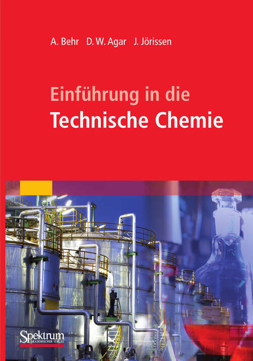 Book cover of Einführung in die Technische Chemie (2010)