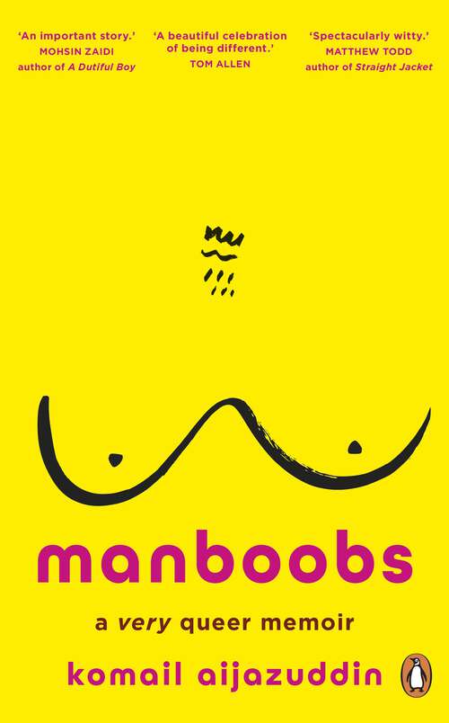 Book cover of Manboobs: The funny and moving memoir about growing up gay in a not-so-gay world