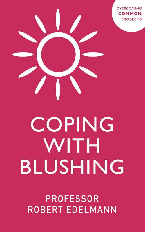 Book cover of Coping with Blushing
