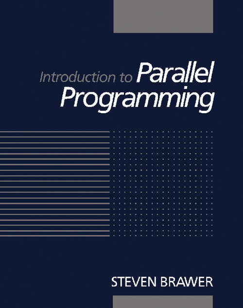 Book cover of Introduction to Parallel Programming