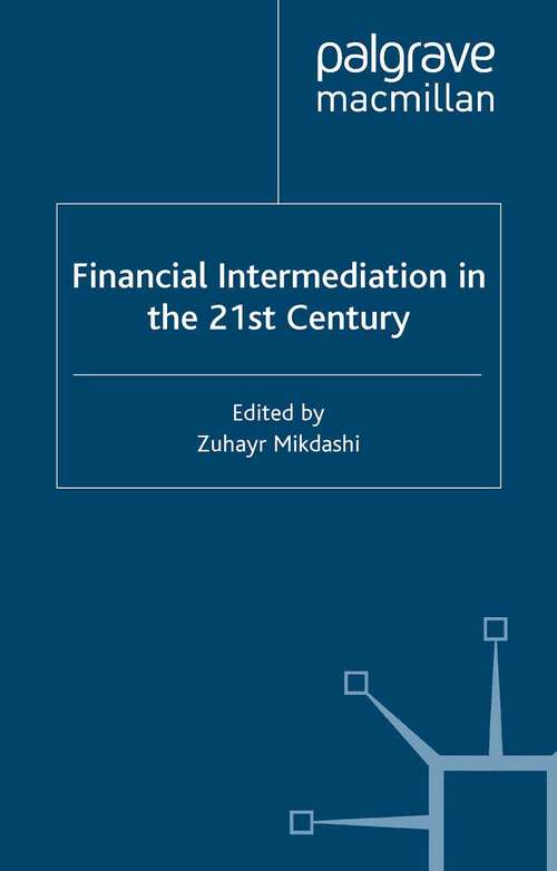 Book cover of Financial Intermediation in the 21st Century (2001)