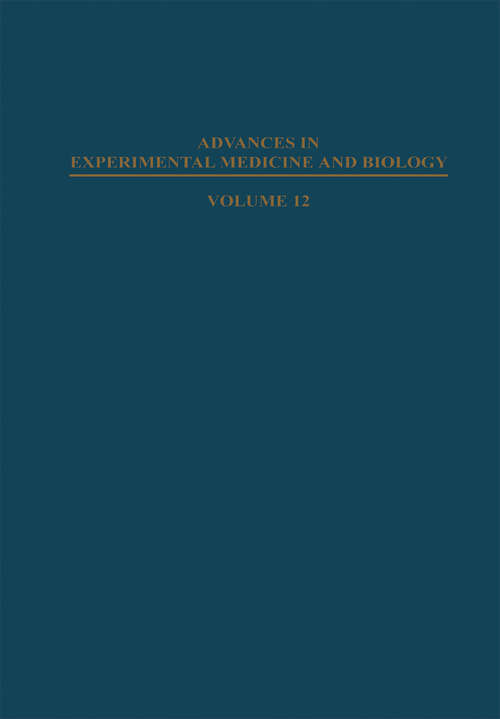 Book cover of Morphological and Functional Aspects of Immunity: Proceedings of the Third International Conference on Lymphatic Tissue and Germinal Centers held in Uppsala, Sweden, September 1–4, 1970 (1971) (Advances in Experimental Medicine and Biology #12)