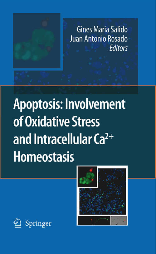 Book cover of Apoptosis: Involvement of Oxidative Stress and Intracellular Ca2+ Homeostasis (2009)