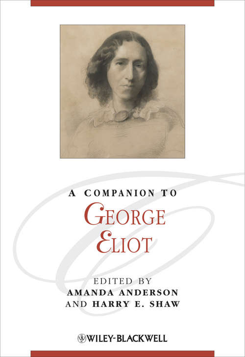 Book cover of A Companion to George Eliot (Blackwell Companions to Literature and Culture)