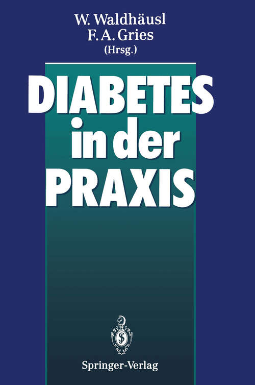 Book cover of Diabetes in der Praxis (1993)