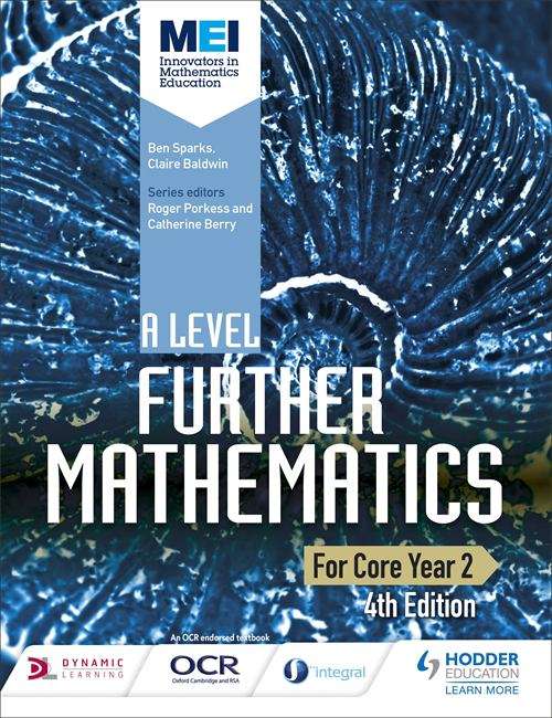 Book cover of MEI A Level Further Mathematics Core Year 2 4th Edition