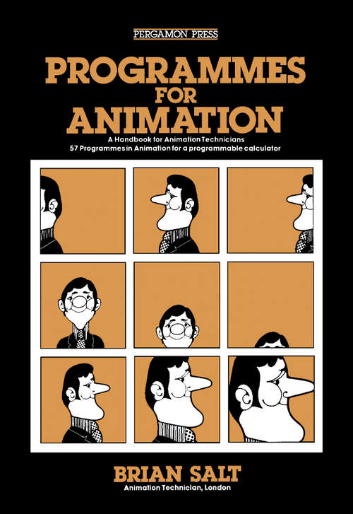 Book cover of Programmes for Animation: A Handbook for Animation Technicians