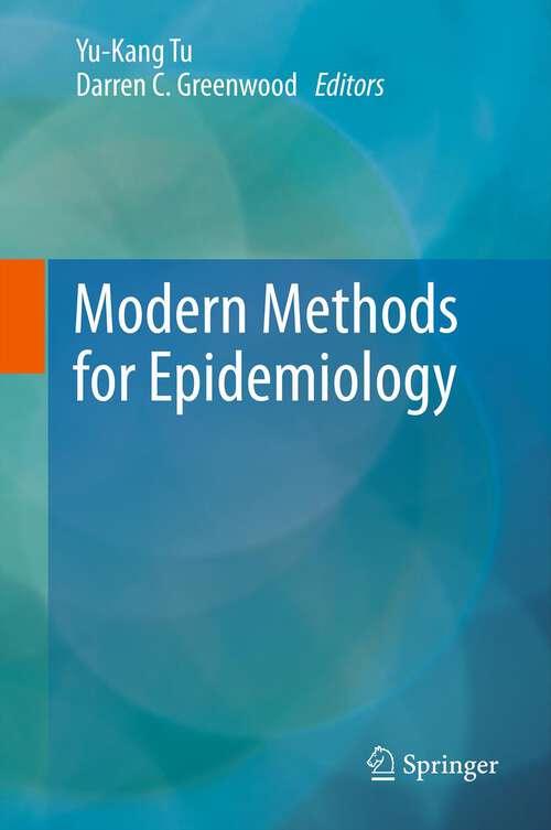 Book cover of Modern Methods for Epidemiology (2012)