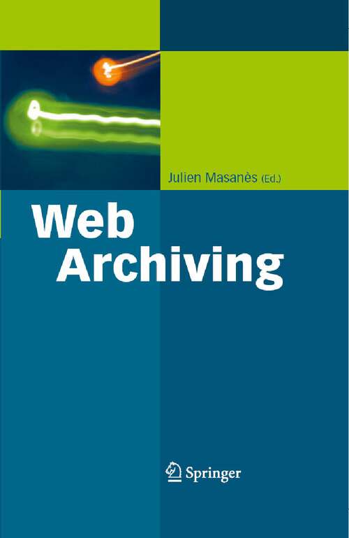 Book cover of Web Archiving (2006)