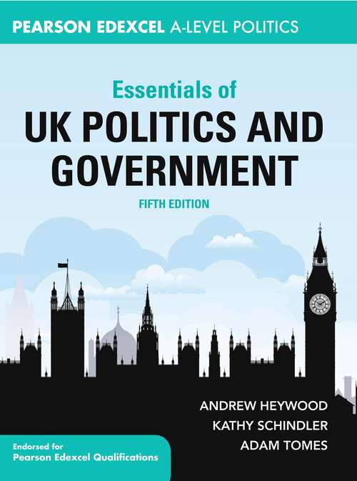 Book cover of Essentials of UK Politics and Government