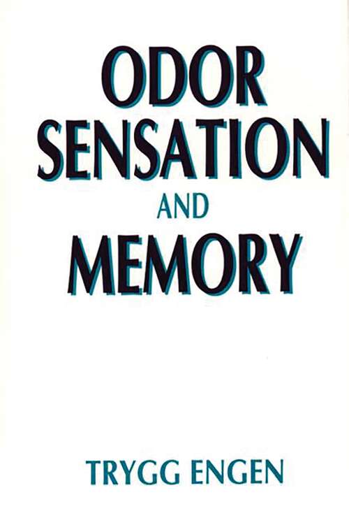 Book cover of Odor Sensation and Memory
