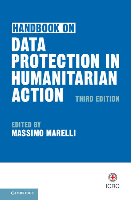 Book cover of Handbook on Data Protection in Humanitarian Action (3)