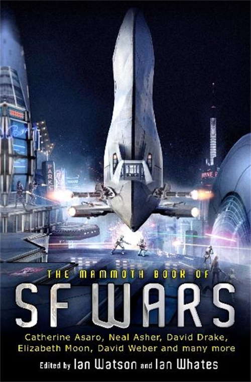 Book cover of The Mammoth Book of SF Wars (Mammoth Books)