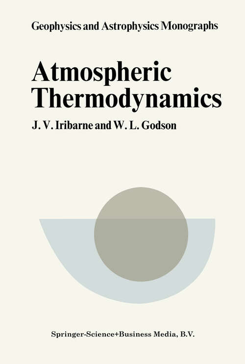 Book cover of Atmospheric Thermodynamics (1973)