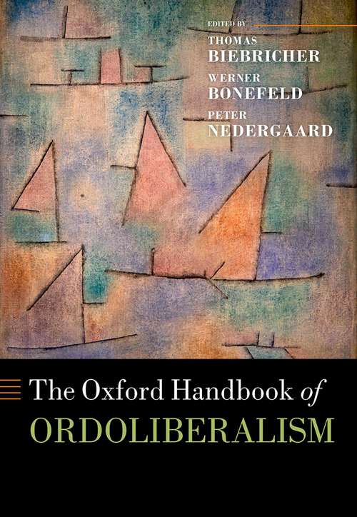 Book cover of The Oxford Handbook of Ordoliberalism (Oxford Handbooks)
