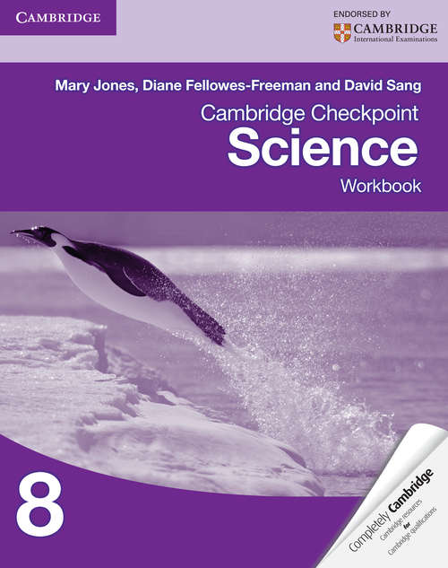Book cover of Cambridge Checkpoint Science Workbook 8 (PDF)
