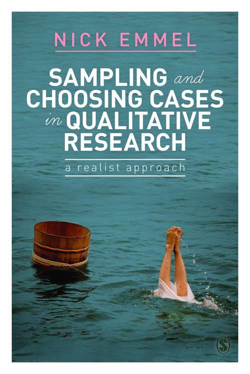 Book cover of Sampling and Choosing Cases in Qualitative Research: A Realist Approach (PDF)