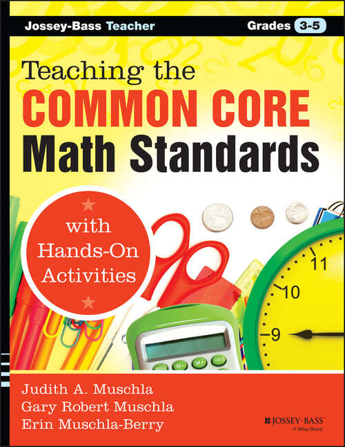 Book cover of Teaching the Common Core Math Standards with Hands-On Activities, Grades 3-5