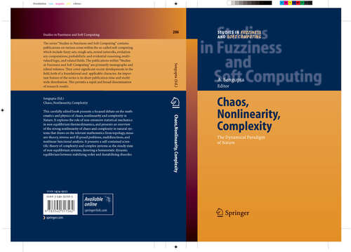 Book cover of Chaos, Nonlinearity, Complexity: The Dynamical Paradigm of Nature (2006) (Studies in Fuzziness and Soft Computing #206)