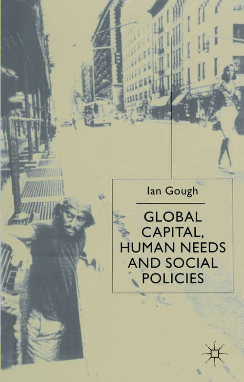 Book cover of Global Capital, Human Needs and Social Policies (2000)