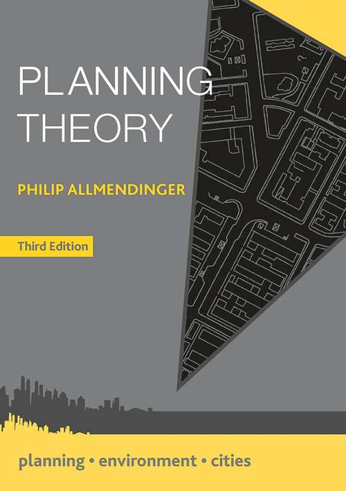 Book cover of Planning Theory (3rd ed. 2017)