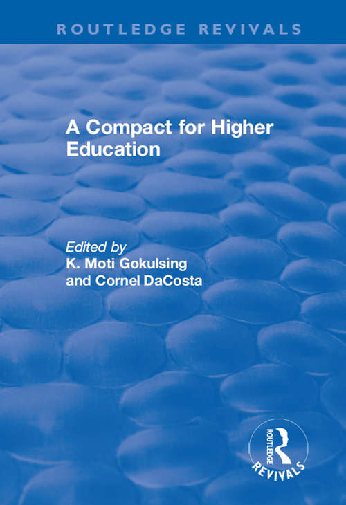 Book cover of A Compact for Higher Education (Routledge Revivals)