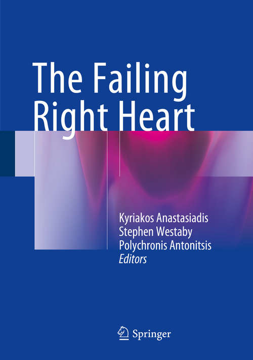 Book cover of The Failing Right Heart (2015)