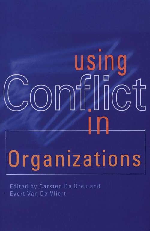 Book cover of Using Conflict in Organizations (PDF)