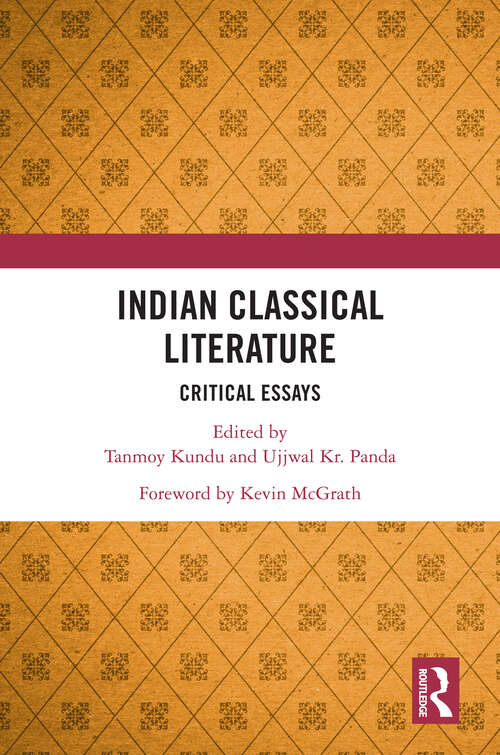 Book cover of Indian Classical Literature: Critical Essays