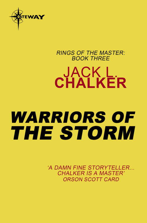 Book cover of Warriors of the Storm (Rings of the Master #3)