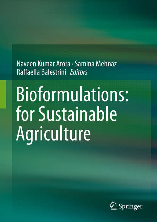 Book cover of Bioformulations: for Sustainable Agriculture (1st ed. 2016)