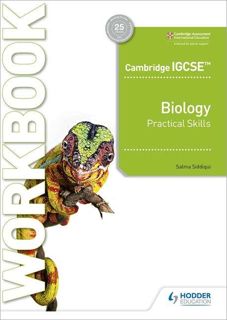 Book cover of Cambridge IGCSE™ Biology Practical Skills Workbook