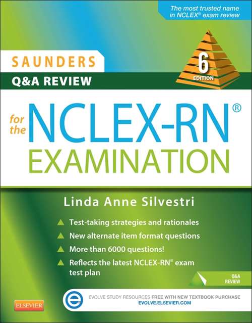 Book cover of Saunders Q&A Review for the NCLEX-RN® Examination - E-Book
