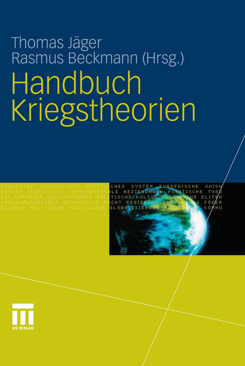 Book cover of Handbuch Kriegstheorien (2011)