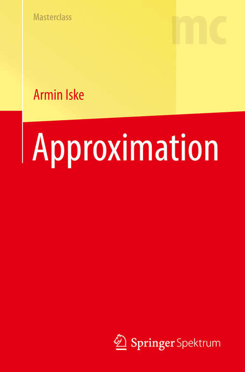 Book cover of Approximation (Masterclass)