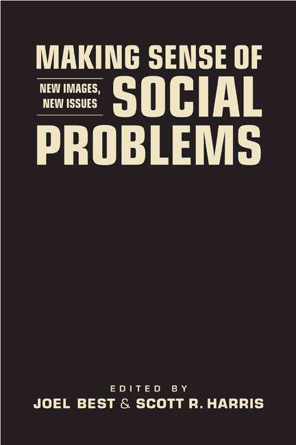 Book cover of Making Sense of Social Problems: New Images, New Issues (PDF)