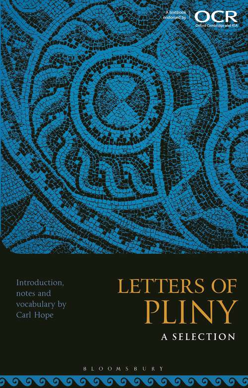 Book cover of Letters of Pliny: A Selection
