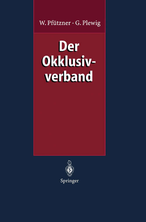 Book cover of Der Okklusivverband (1996)