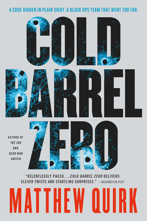 Book cover of Cold Barrel Zero (John Hayes Ser. #1)