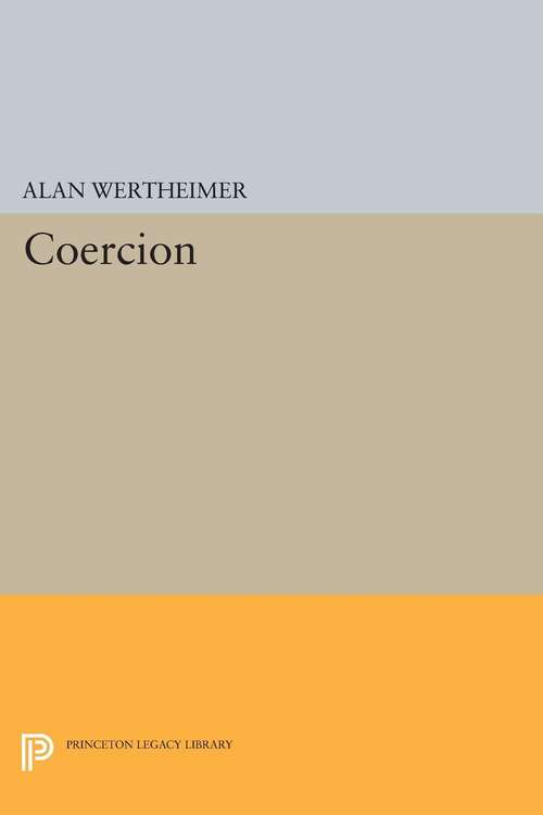 Book cover of Coercion (PDF)